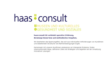 Tablet Screenshot of haas-consult.at